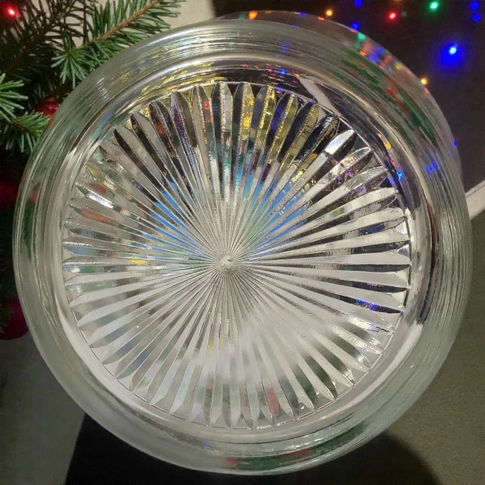 Vtg 70s Christmas Bartlett Collins Holiday Holly Berry Ice Bucket Party Bowl